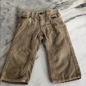 Old navy corduroy pants. Size 18-24months.